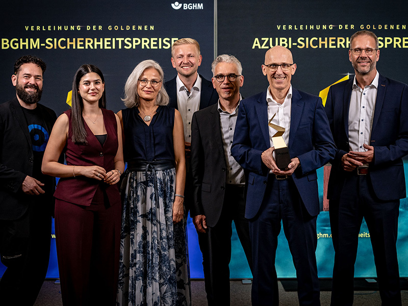 Goldener BGHM-Sicherheitspreis für Rolls-Royce Power Systems