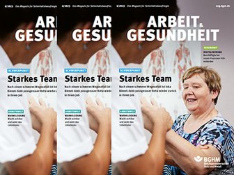 Cover arbeit & gesundheit Ausgabe 6 | 2023