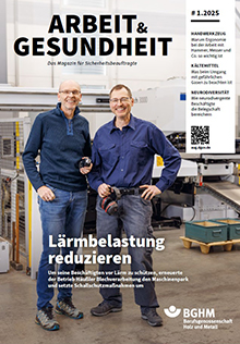 Cover arbeit & gesundheit Ausgabe 1 | 2025