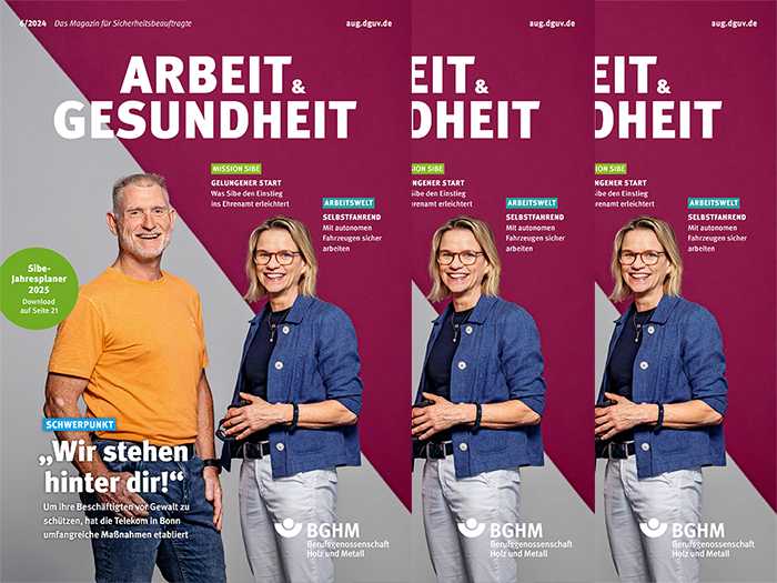 Cover arbeit & gesundheit Ausgabe 6 | 2024